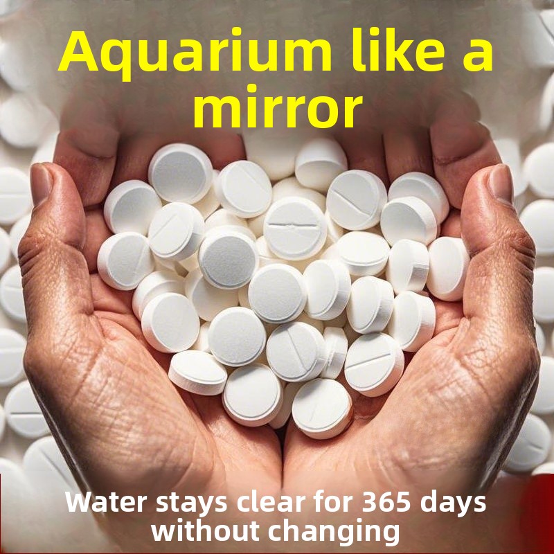 Aquarium Fish Green - Advanced Water Purification Tablets Fish Tank
