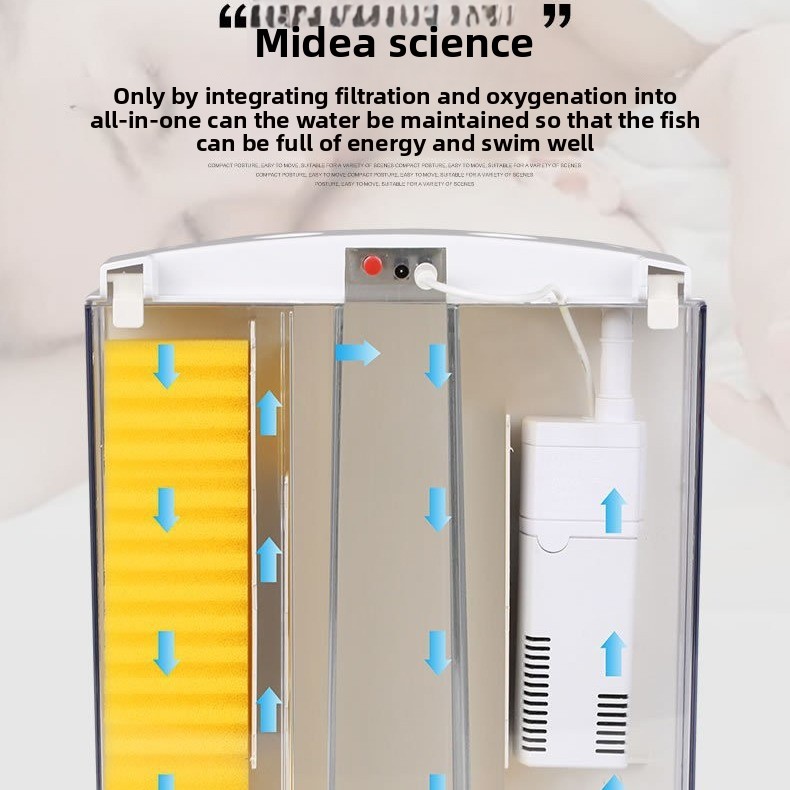 Mini Acrylic Fish Tank, ATS De - Aquarium Fish Low Maintenance のレビューと価格
