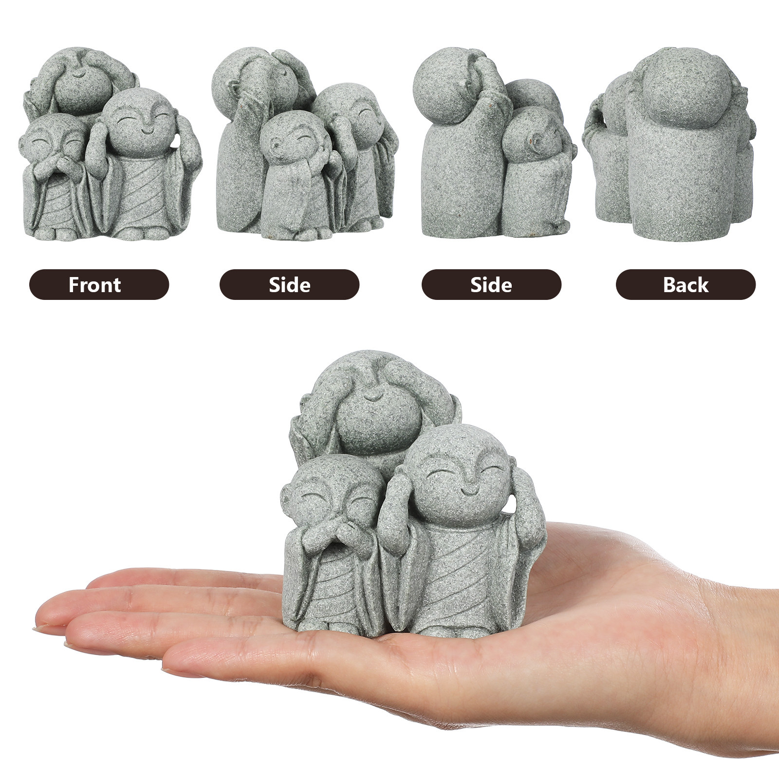 Jizo Statue Aquarium Decoratio - Aquarium Fish Japanese のレビューと価格