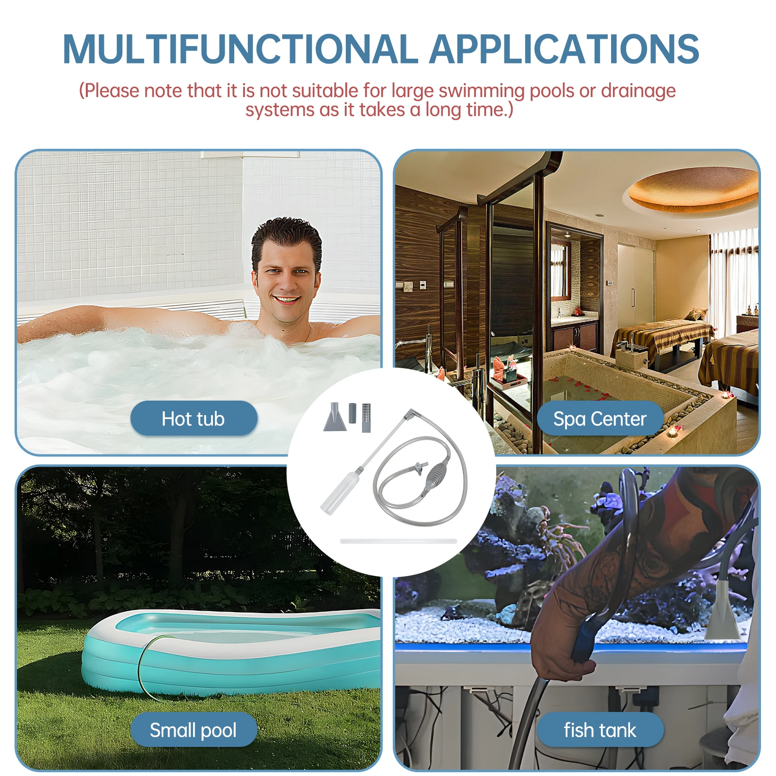 Hot Tub Vacuum Cleaner 10ft Sw - Aquarium Fish Small のレビューと価格