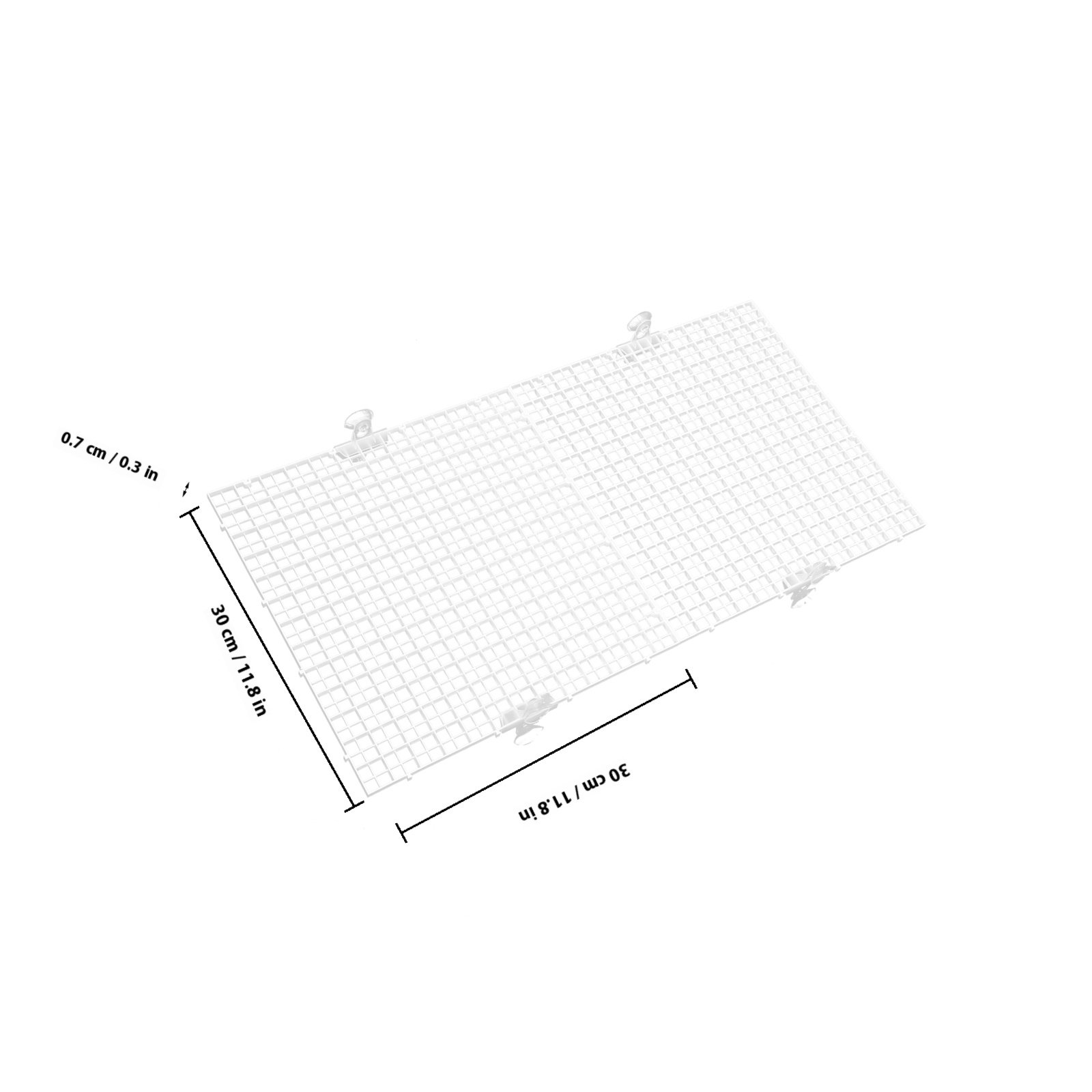 2Pcs Fish Tank Divider Aquariu - Aquarium Fish Escape のレビューと価格