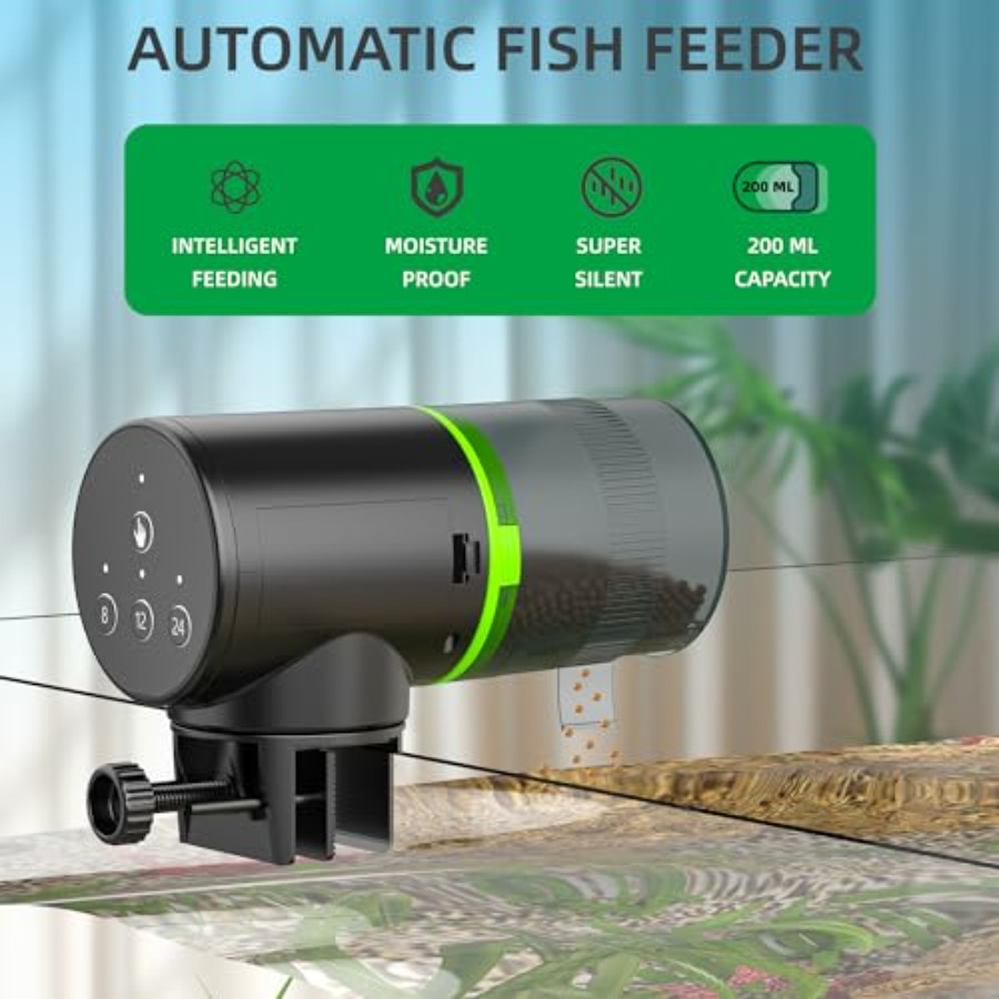 【Spot goods】Automatic Fish Fee - Aquarium Fish Small のレビューと価格