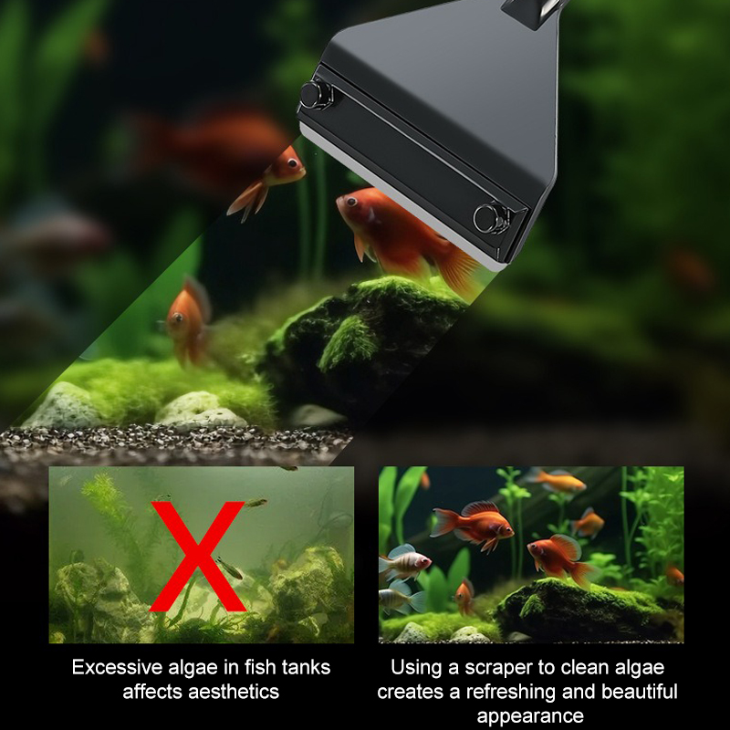 Aquarium Algae Remover Aluminu - Algae Scraper Blade のレビューと価格
