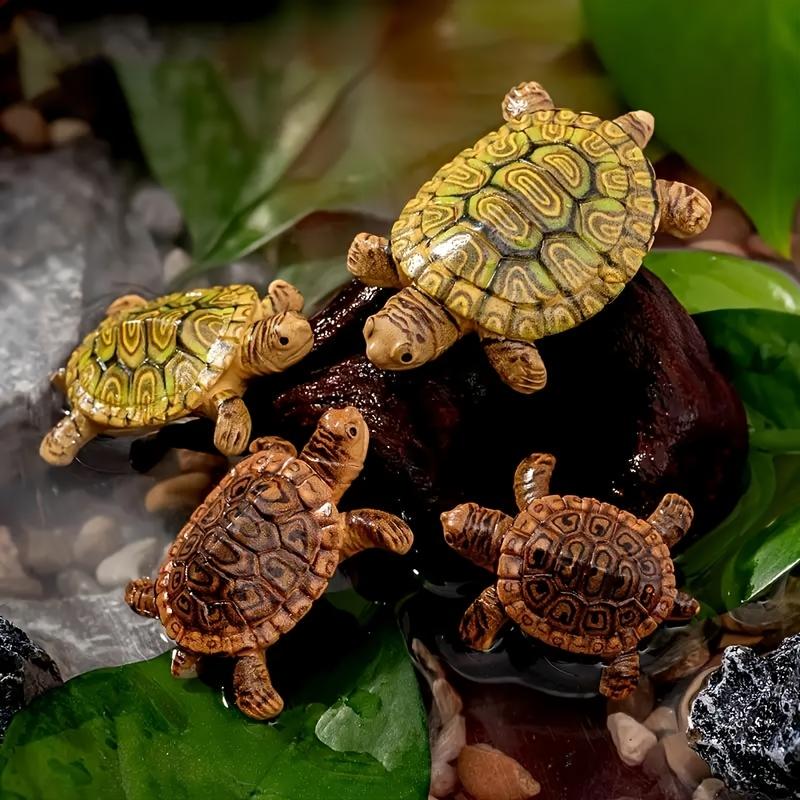 6 mini turtle statues for aqua - Aquarium Fish Small のレビューと価格