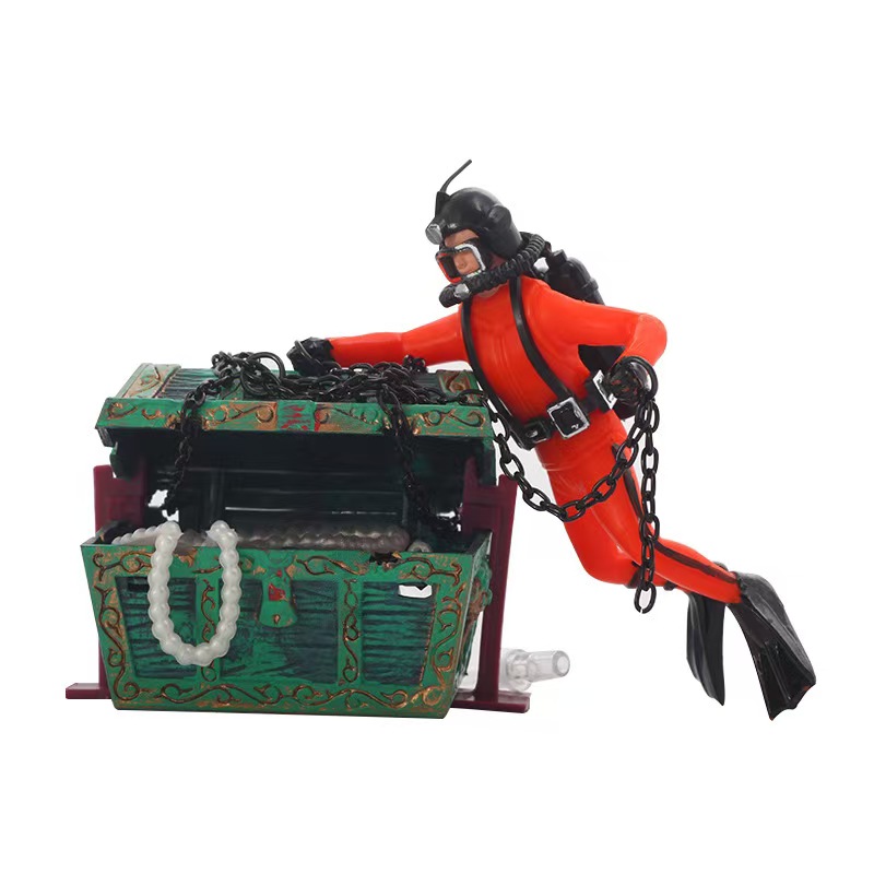 Treasure Frogman Aquarium Orna - Aquarium Fish Price のレビューと価格