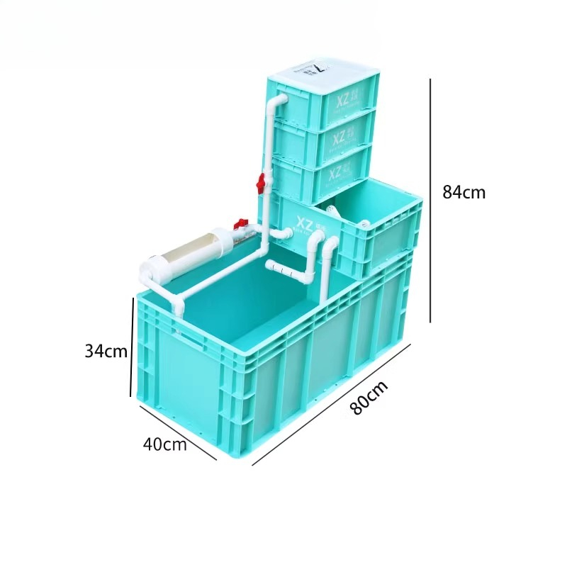 Turtle Tank with Built-in Filt - Aquarium Fish Low Maintenance のレビューと価格