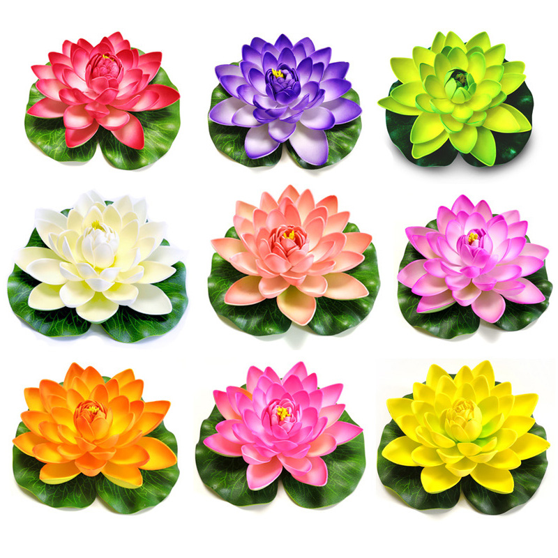 10cm/18cm Artificial Lotus Fak - Aquarium Fish Escape のレビューと価格