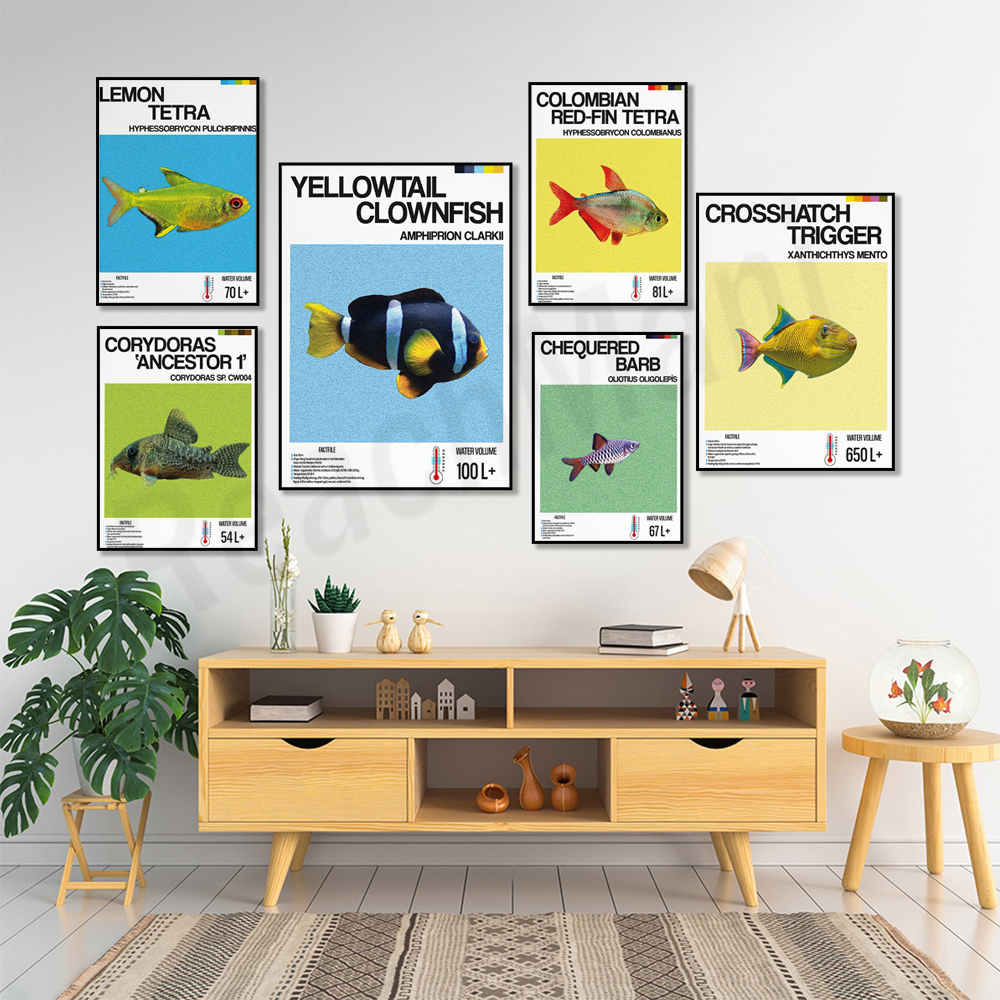 Aquarium, yellow tail clownfis - Tetra Fish In Aquarium のレビューと価格
