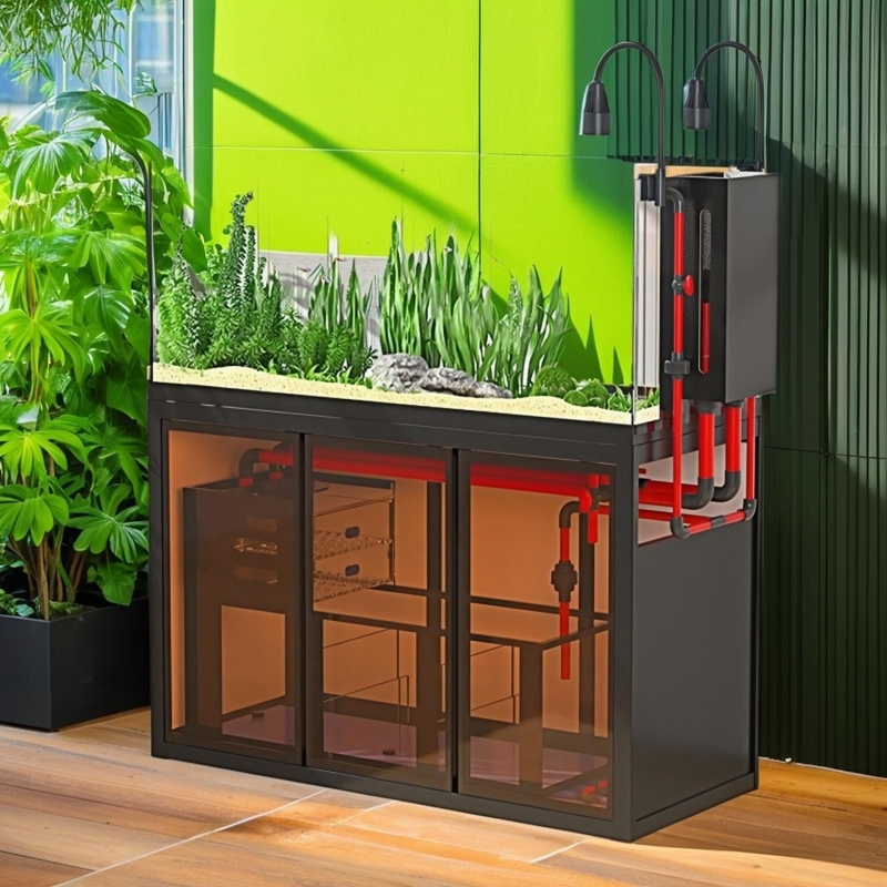 Industrial Style Open View Aqu - Aquarium Fish Low Maintenance のレビューと価格