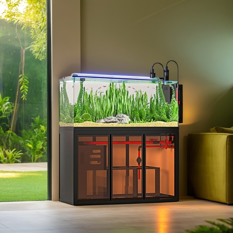 Industrial Style Open View Aqu - Aquarium Fish Low Maintenance のレビューと価格