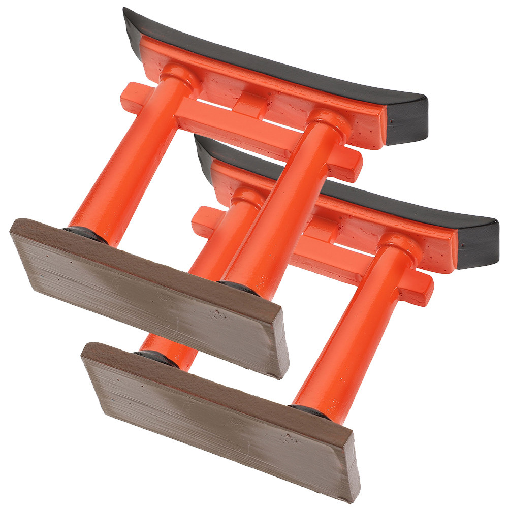 2Pcs Japanese Torii Gate Mini  - Aquarium Fish Japanese のレビューと価格