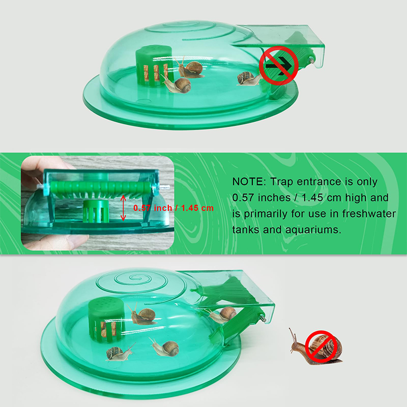 Aquarium Snail Trap, Plastic S - Aquarium Fish Green のレビューと価格