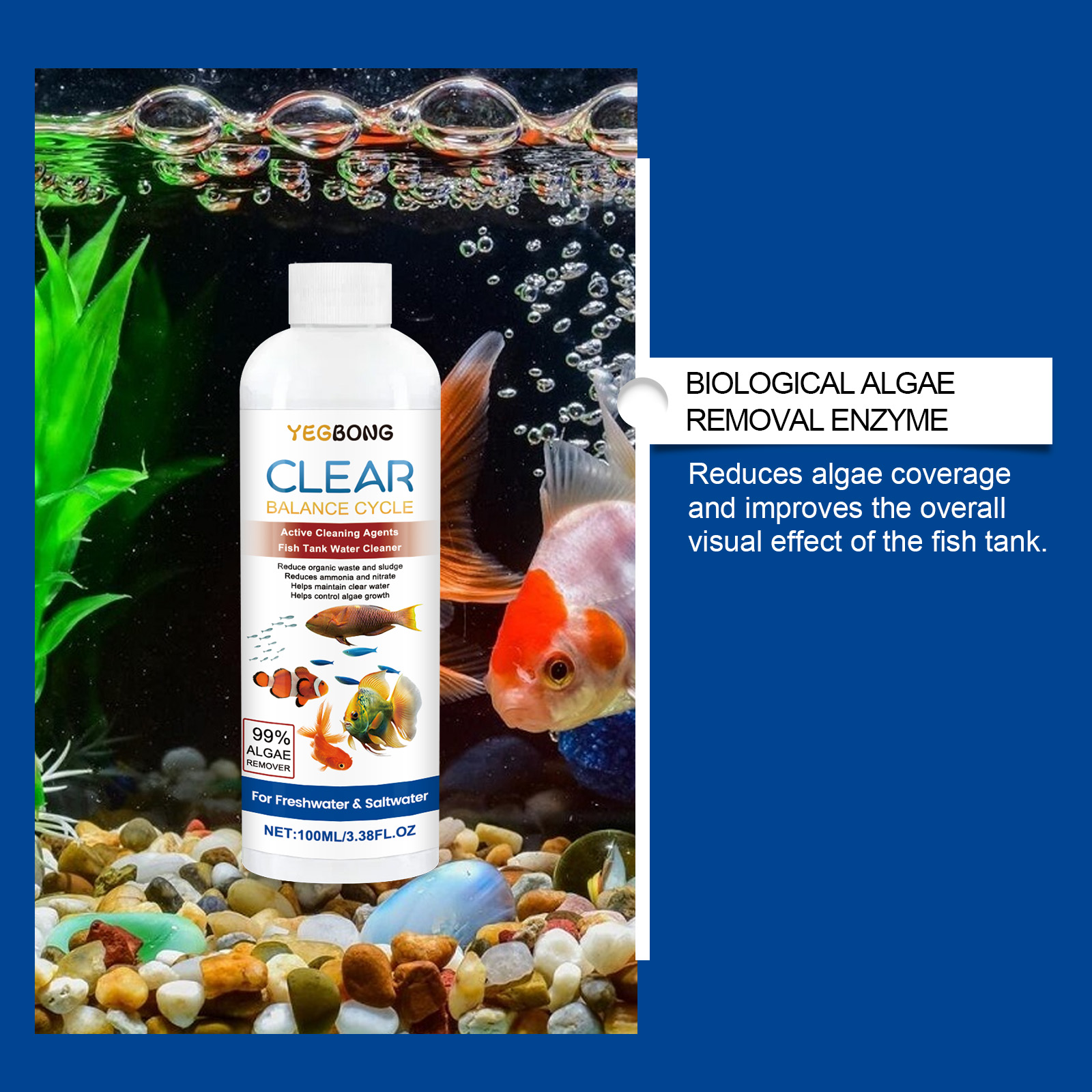 Algae Remover for Fish Tanks,  - Aquarium Fish Green のレビューと価格