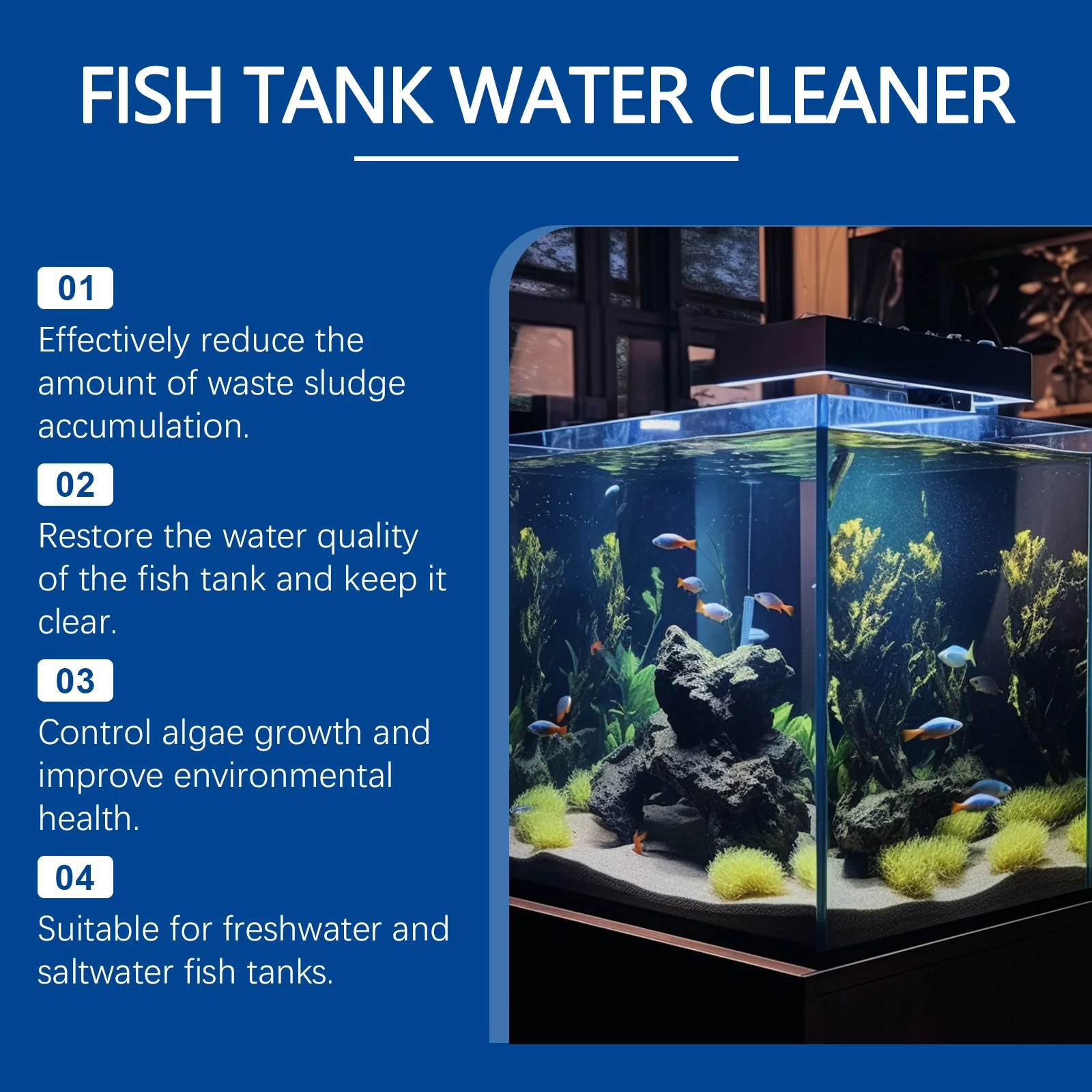 Algae Remover for Fish Tanks,  - Aquarium Fish Green のレビューと価格