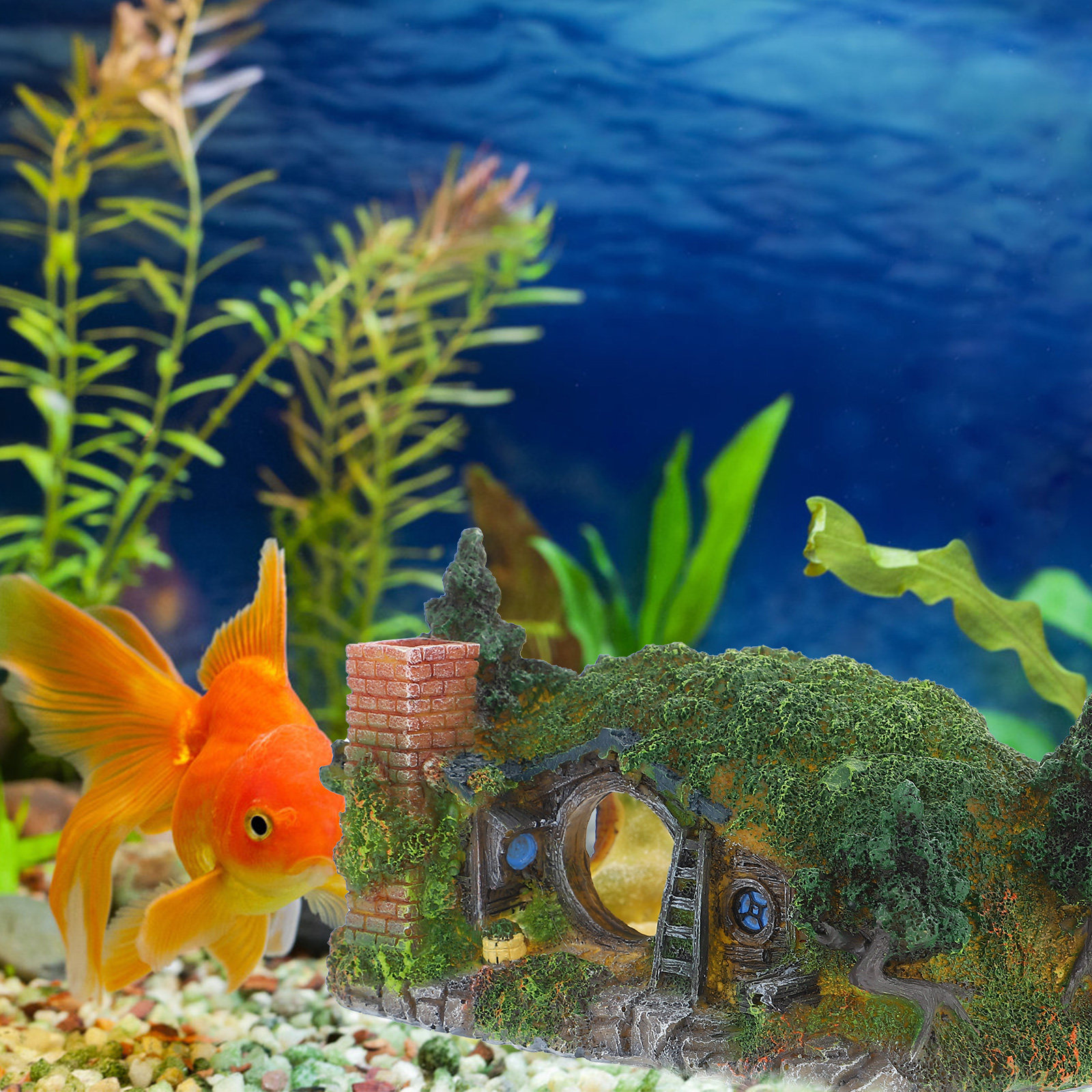 1Pcs Aquarium Ornament Resin F - Aquarium Fish Low Maintenance のレビューと価格
