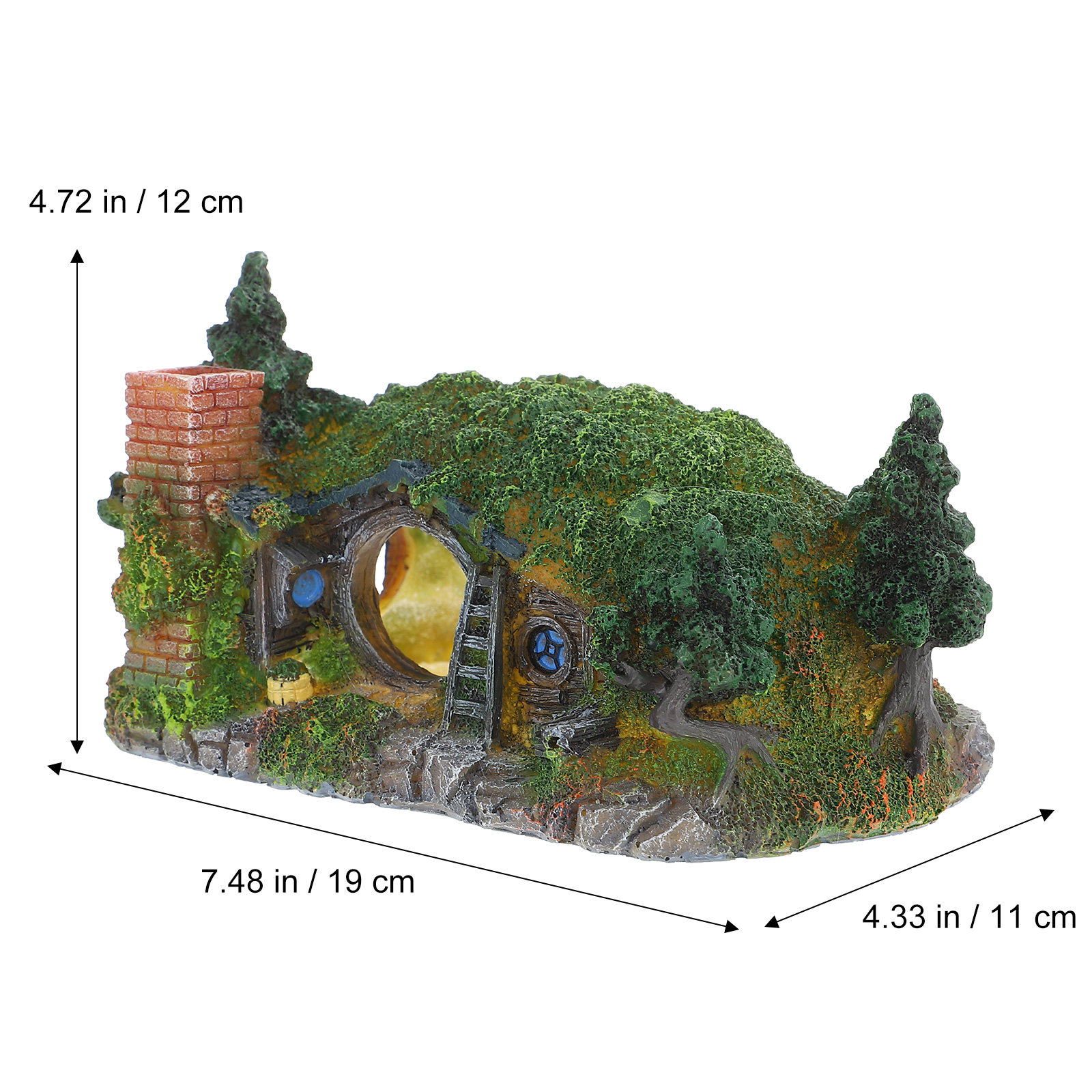 1Pcs Aquarium Ornament Resin F - Aquarium Fish Low Maintenance のレビューと価格