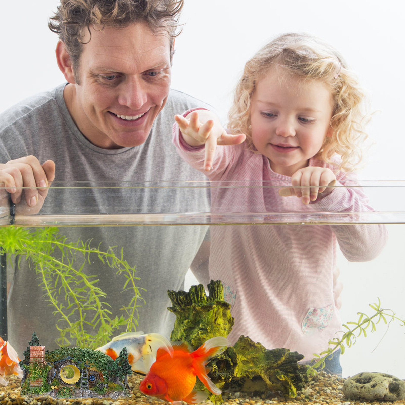 1Pcs Aquarium Ornament Resin F - Aquarium Fish Low Maintenance のレビューと価格