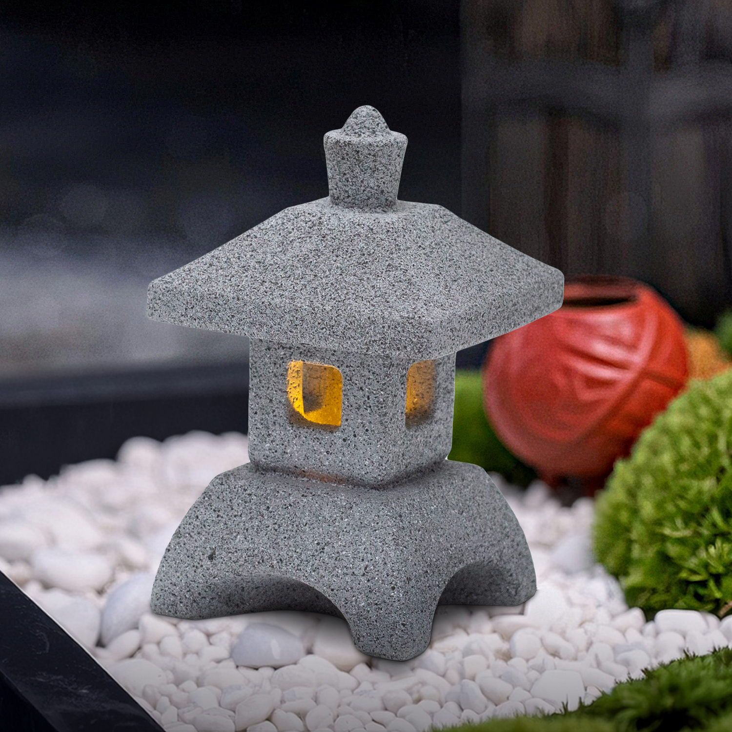 Japanese Lantern Pagoda Statue - Aquarium Fish Japanese のレビューと価格