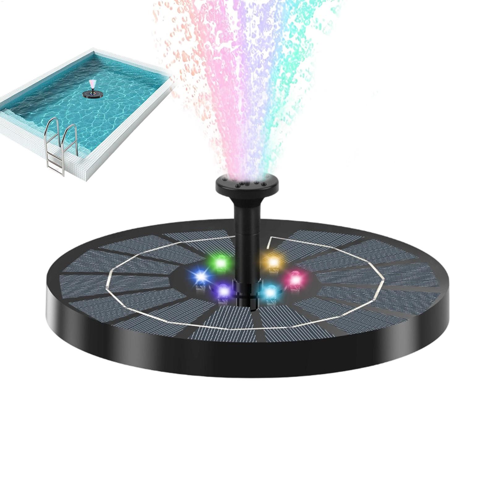 Bird Bath Fountain with Lights - Aquarium Fish Escape のレビューと価格