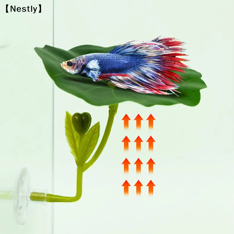 1Pc Green Leaf Hammock For Bet - Aquarium Fish Green のレビューと価格