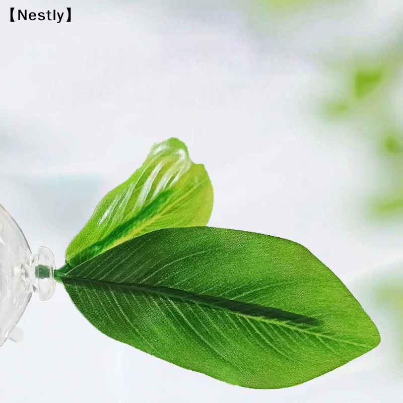 1Pc Green Leaf Hammock For Bet - Aquarium Fish Green のレビューと価格