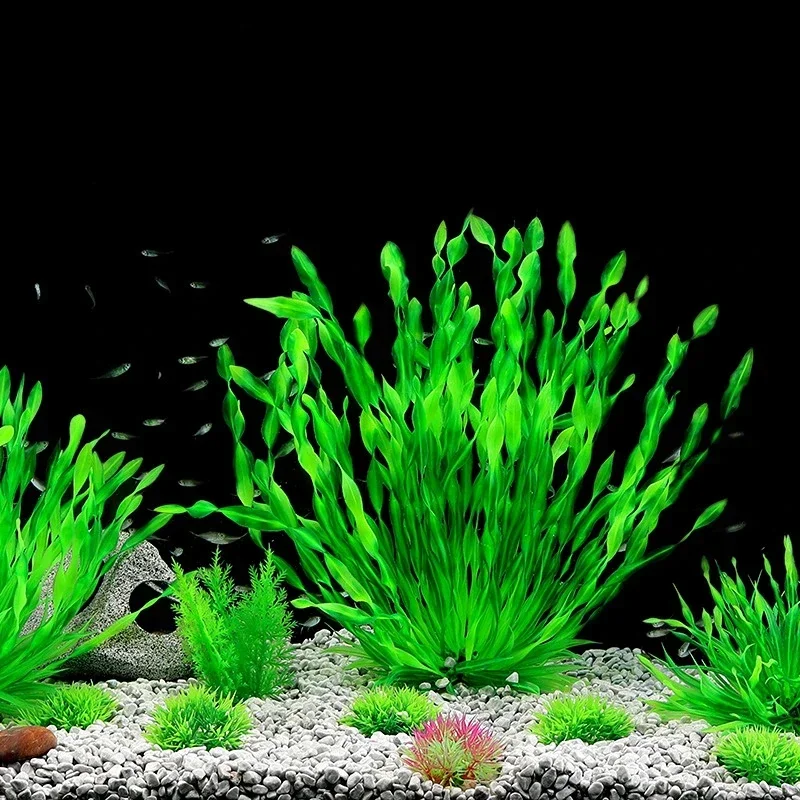 Artificial Underwater Plants A - Aquarium Fish Green のレビューと価格
