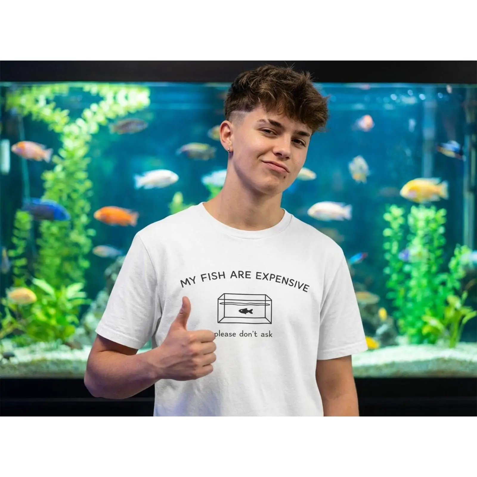 Aquarium My Fish Are Expensive - Aquarium Fish Meme のレビューと価格