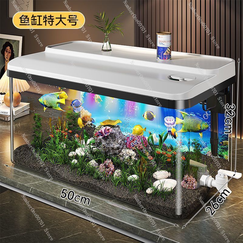 Fish Tank Filter Oxygen Self-C - Aquarium Fish No Need Oxygen のレビューと価格