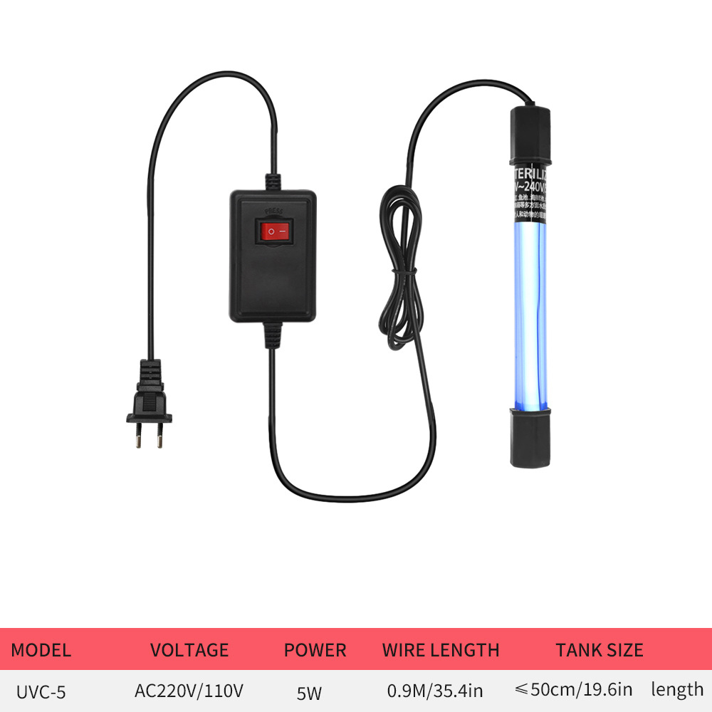 5W/11W Aquarium Clean Light UV - Aquarium Fish Green のレビューと価格
