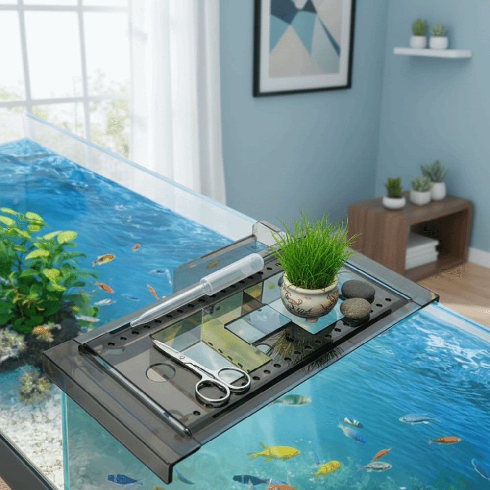 Green Plant Tray Adjustable Fi - Aquarium Fish Green のレビューと価格