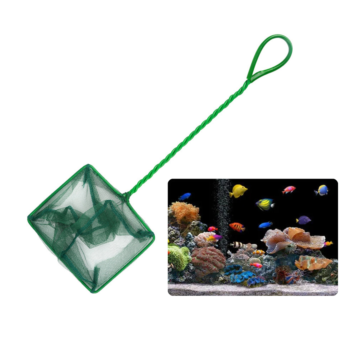 3~10 Inch Portable Nylon Green - Aquarium Fish Green のレビューと価格