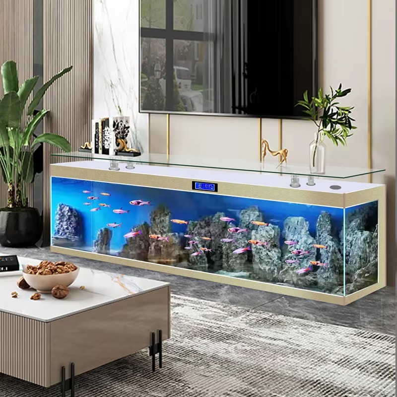 Square TV Stand Fish Aquarium  - Aquarium Fish Low Maintenance のレビューと価格