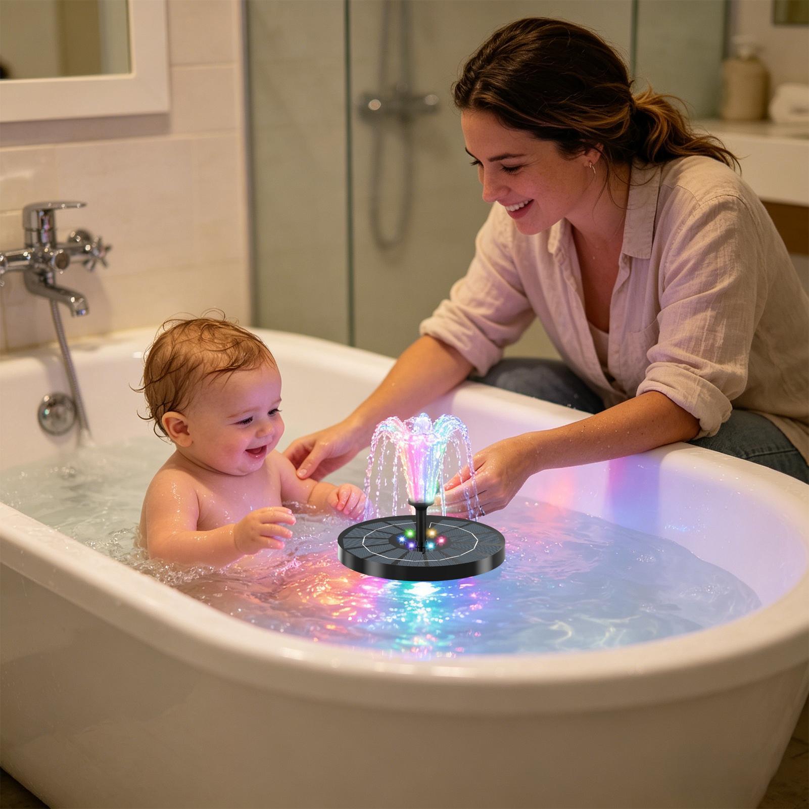 Floating Solar Bird Bath Fount - Aquarium Fish Escape のレビューと価格