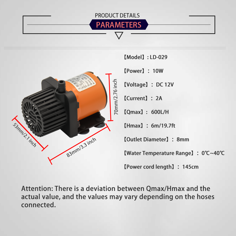 12V DC Brushless Small Submers - Aquarium Fish Small のレビューと価格