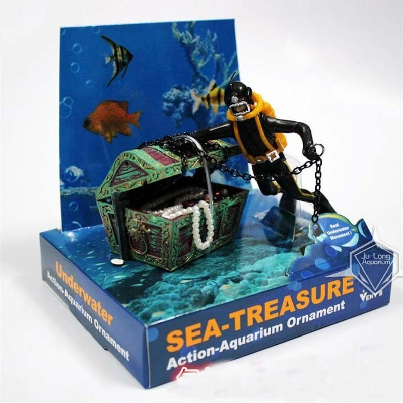 1PC Fish Tank Decoration Treas - Aquarium Fish Price のレビューと価格
