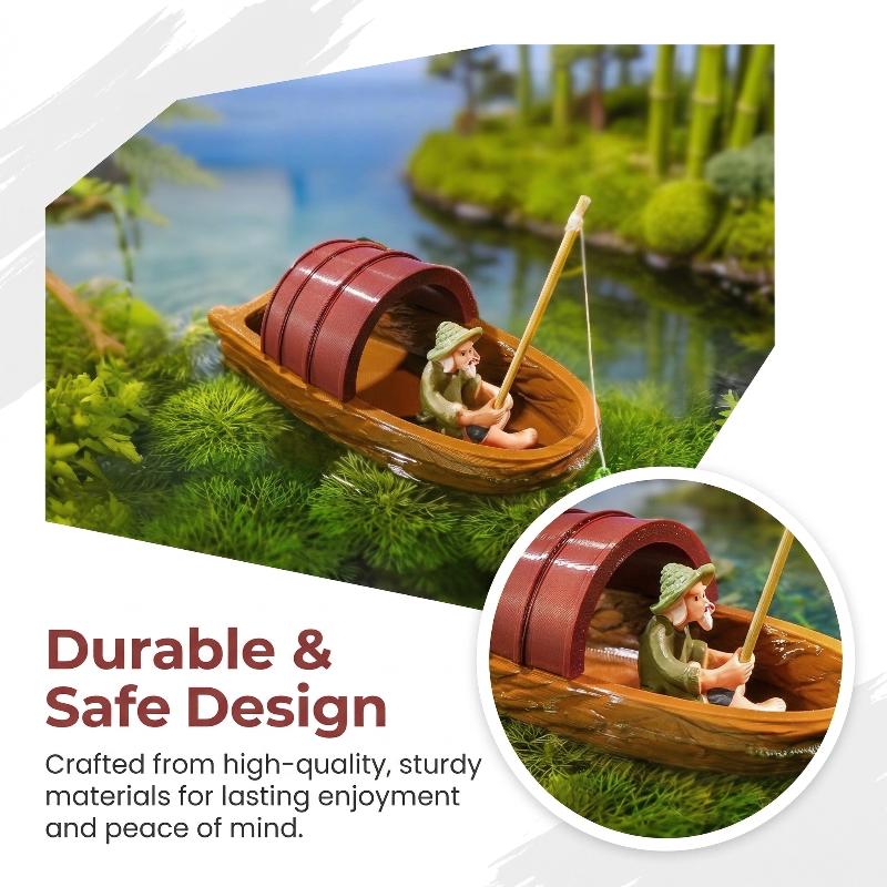 Fish Tank Floating Boat Fisher - Aquarium Fish Escape のレビューと価格