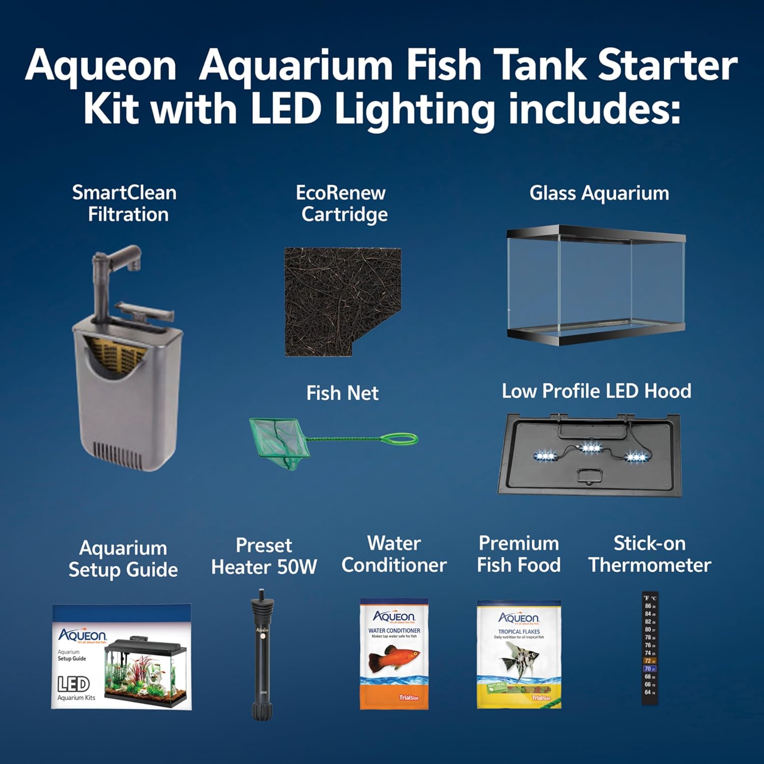 Aquarium Starter Kit with Smar - Tetra Fish In Aquarium のレビューと価格