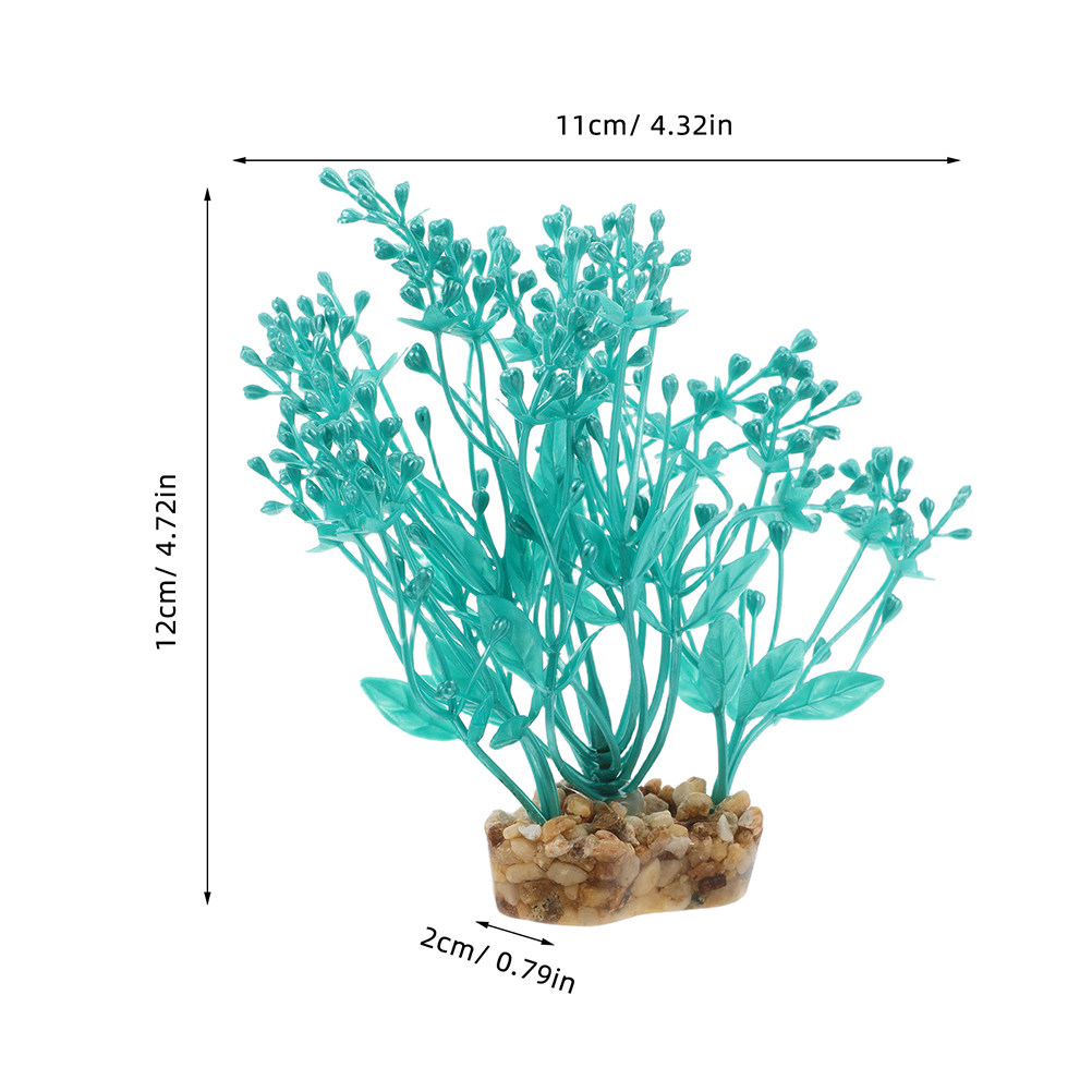 2Pcs Realistic Plastic Aquariu - Aquarium Fish Low Maintenance のレビューと価格