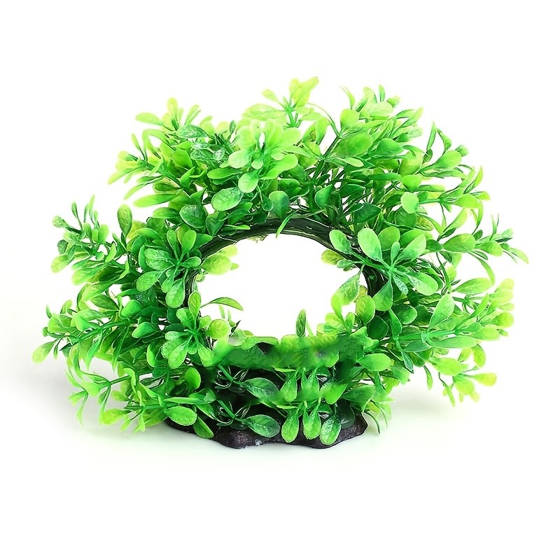 Underwater Wreath Artificial U - Aquarium Fish Green のレビューと価格