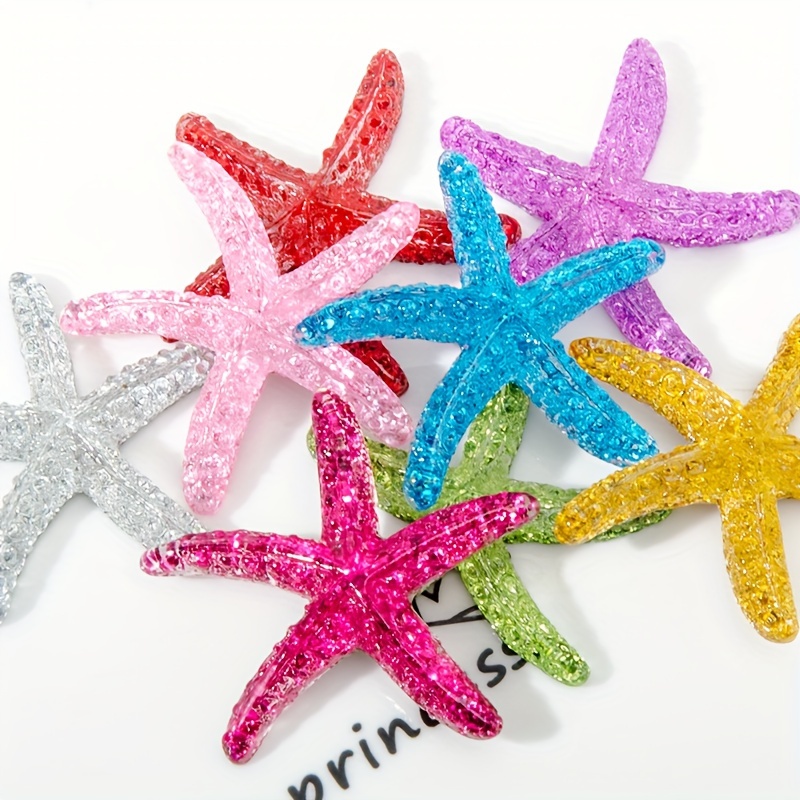 10Pcs 1.57 Inch Resin Starfish - Aquarium Fish Small のレビューと価格