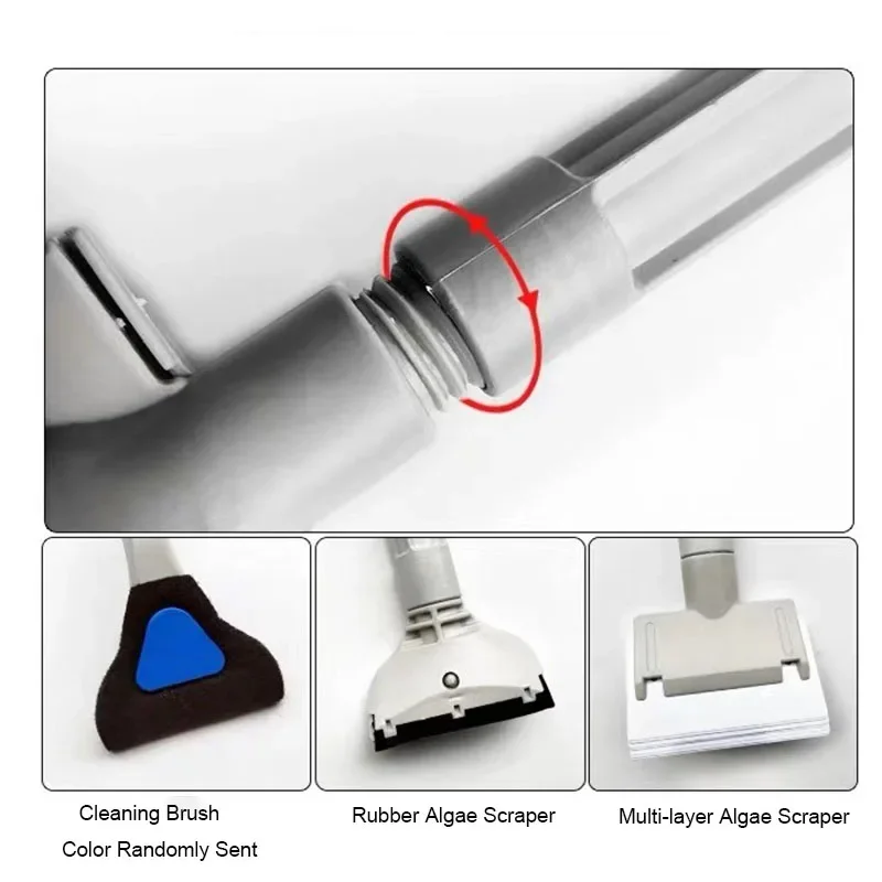 High Quality 3 in 1 Aquarium T - Algae Scraper Blade のレビューと価格